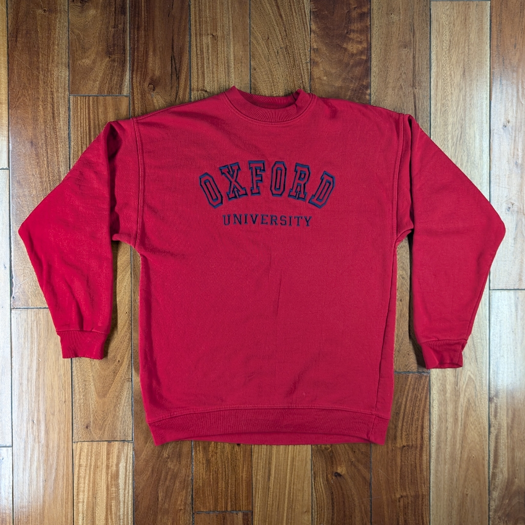 Oxford University Vintage Crewneck Xl
